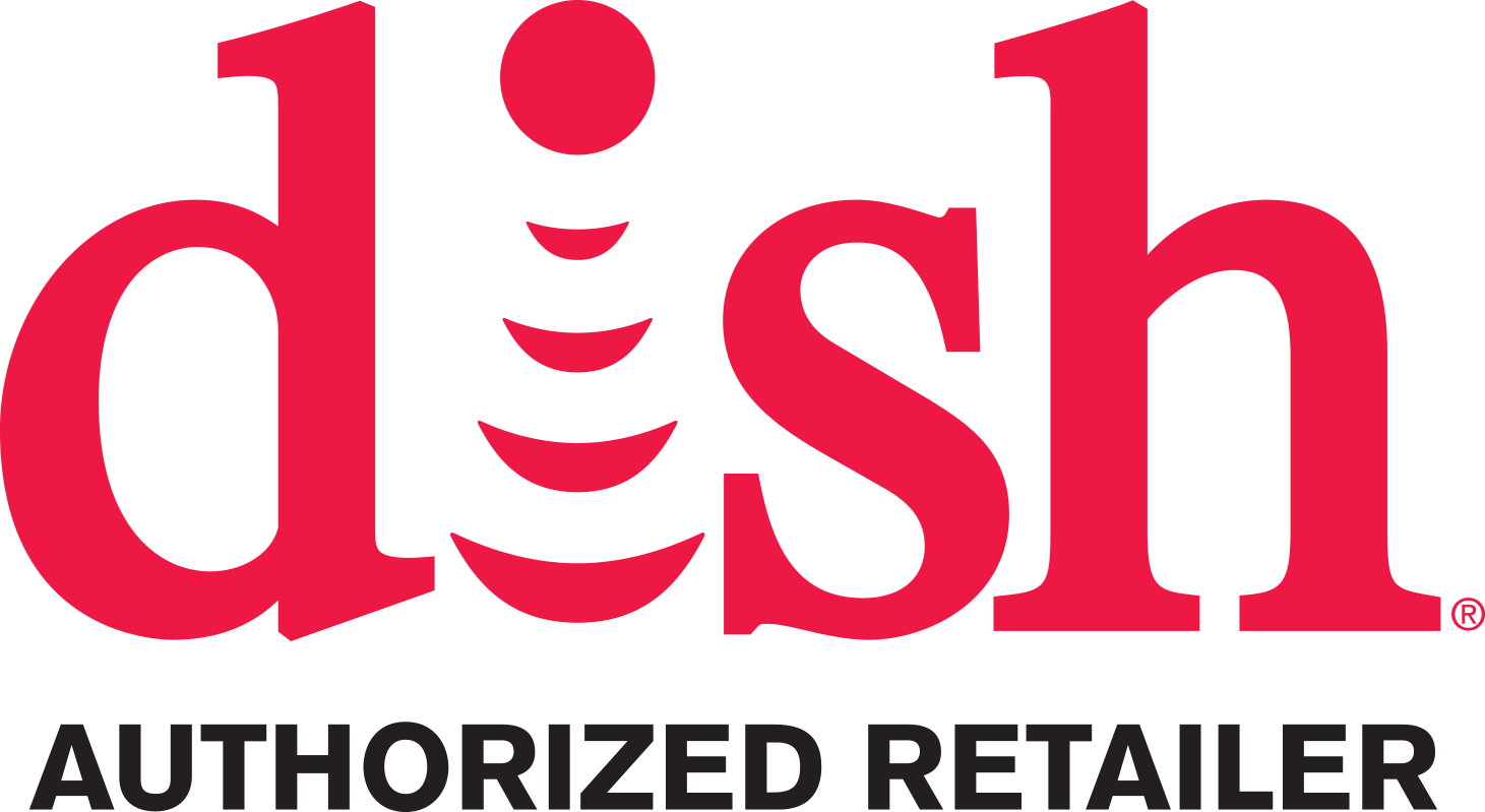 DISH Authorized Retailer Logo Vertical 4C Red 2013